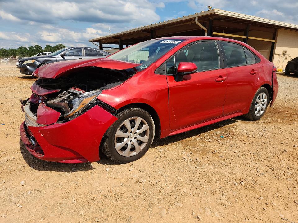 TOYOTA COROLLA 2021 with VIN 5YFEPMAE1MP237837 - Photo from auction