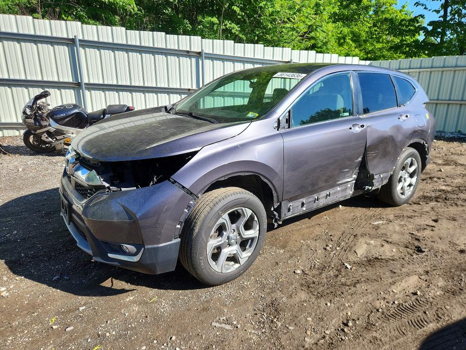 HONDA CR-V 2019 with VIN 2HKRW2H57KH602885 - Photo from auction
