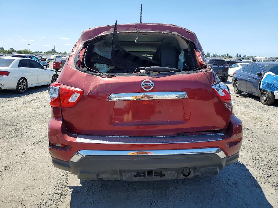 Photo 6 from auction – 2017 NISSAN PATHFINDER with VIN 5N1DR2MM1HC637615