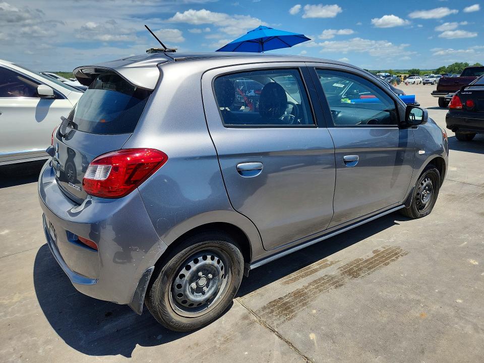 Photo 3 from auction – 2019 MITSUBISHI MIRAGE with VIN ML32A3HJ0KH000625