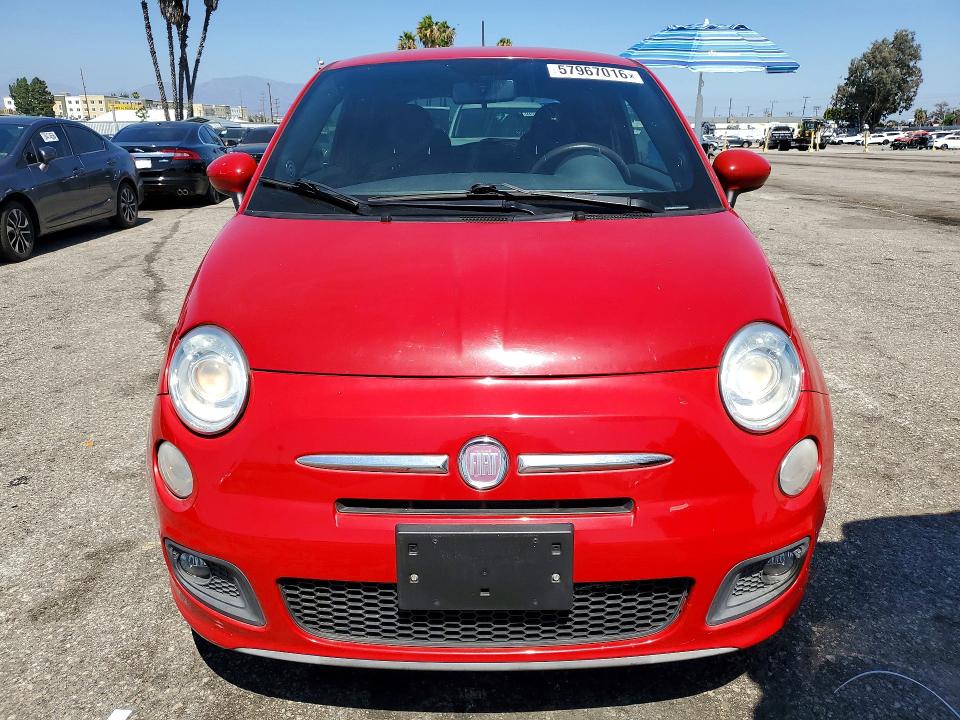 Photo 5 from auction – 2012 FIAT 500 with VIN 3C3CFFBR5CT385691