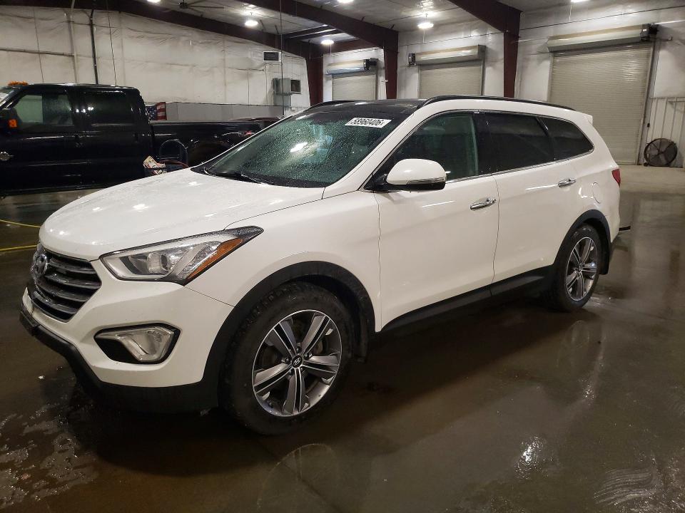 HYUNDAI SANTA FE 2015 with VIN KM8SRDHF2FU091932 - Photo from auction