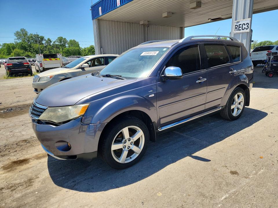 MITSUBISHI OUTLANDER 2009 with VIN JA4MT41X09Z005570 - Photo from auction