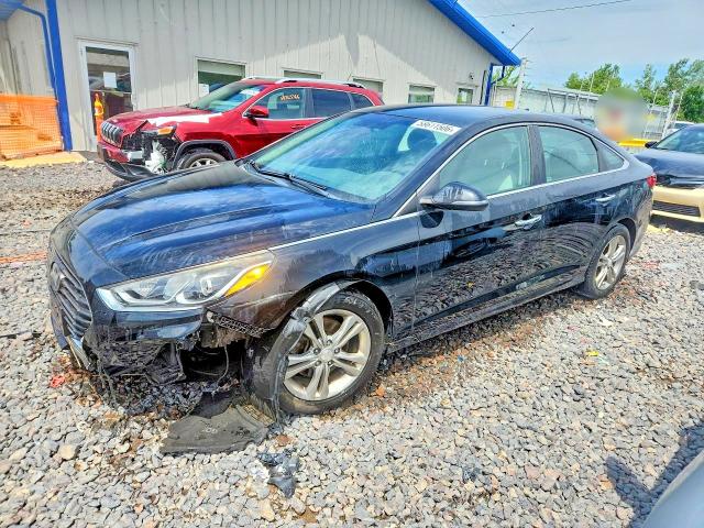 HYUNDAI SONATA 2018 with VIN 5NPE34AFXJH608071 - Photo from auction