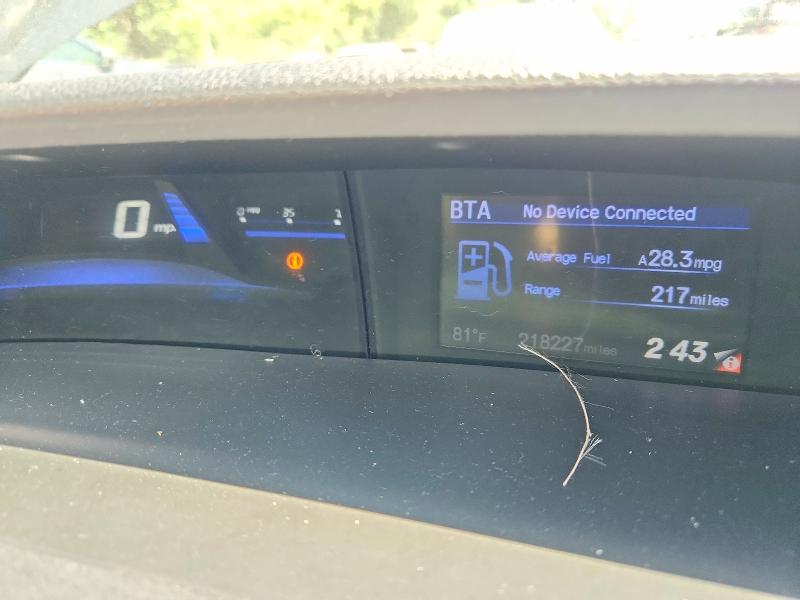 Photo 9 from auction – 2013 HONDA CIVIC with VIN 2HGFB2F55DH548890