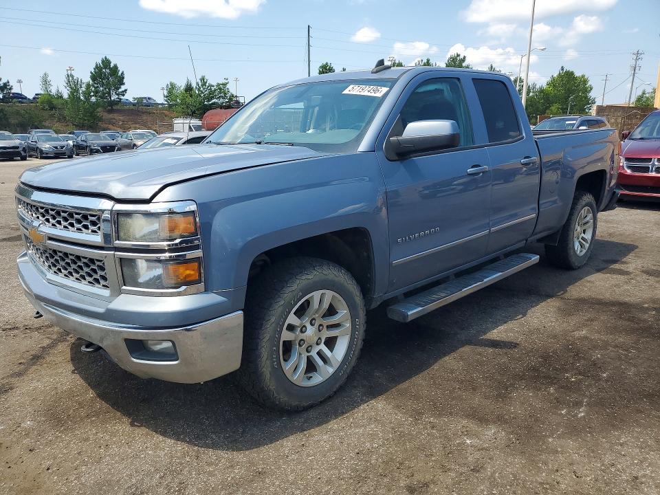 CHEVROLET SILVERADO 2015 with VIN 1GCVKREC7FZ255448 - Photo from auction