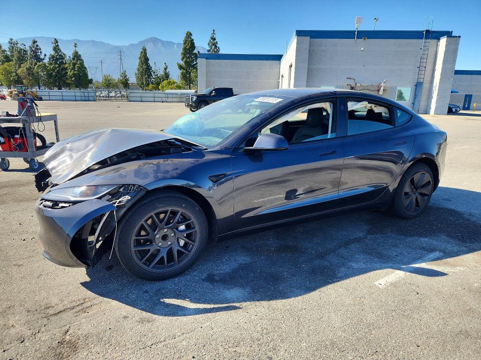 TESLA MODEL 3 2024 with VIN 5YJ3E1EA2RF725569 - Photo from auction