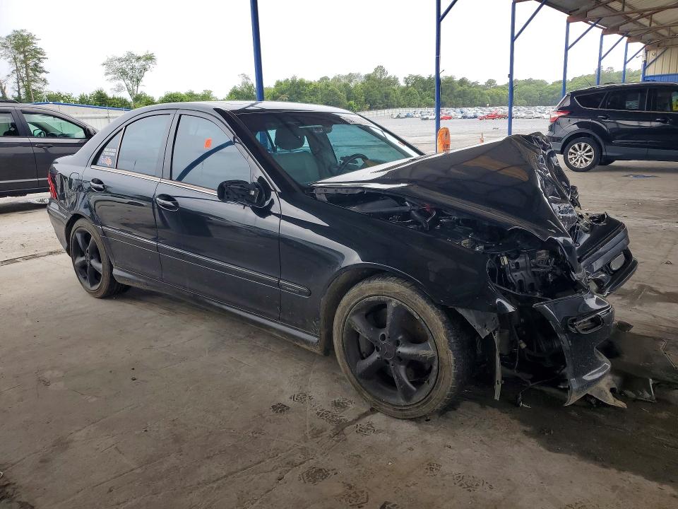 Photo 4 from auction – 2005 MERCEDES-BENZ C with VIN WDBRF40J55F704381