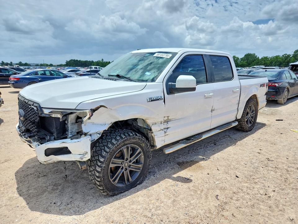 FORD F150 2018 with VIN 1FTEW1CP0JKF02547 - Photo from auction