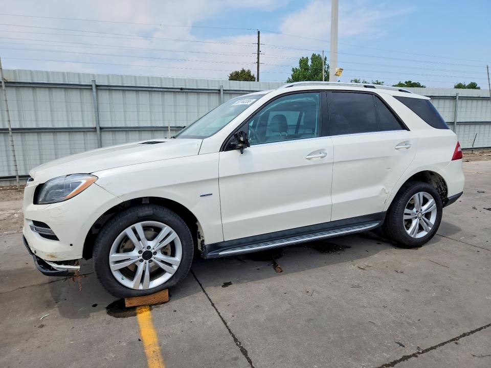 MERCEDES-BENZ ML 2012 with VIN 4JGDA2EB1CA086188 - Photo from auction
