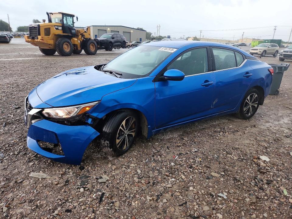 NISSAN SENTRA 2023 with VIN 3N1AB8CV0PY290800 - Photo from auction