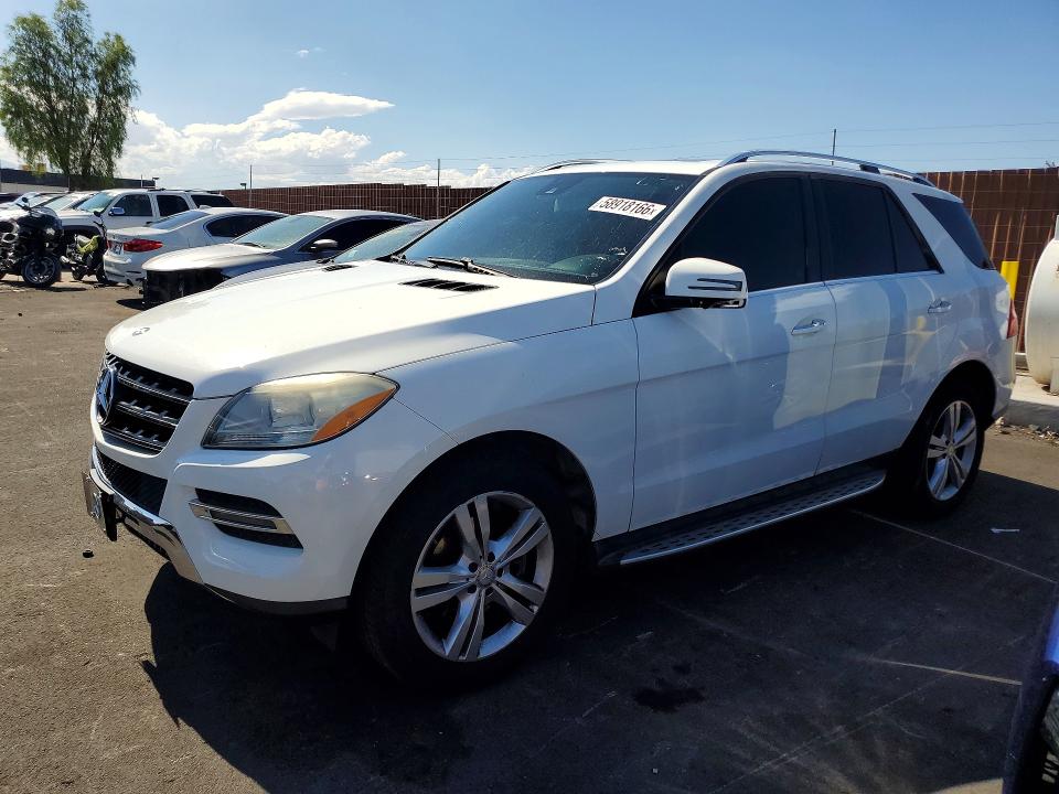 MERCEDES-BENZ ML 2015 with VIN 4JGDA5JBXFA618825 - Photo from auction