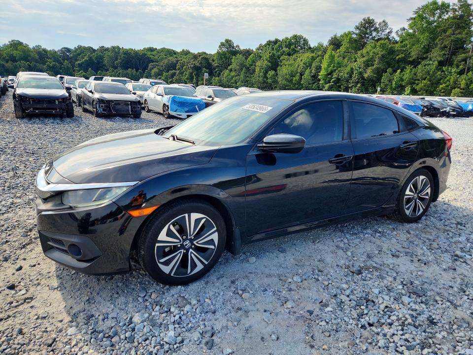 HONDA CIVIC 2018 with VIN JHMFC1F36JX029390 - Photo from auction