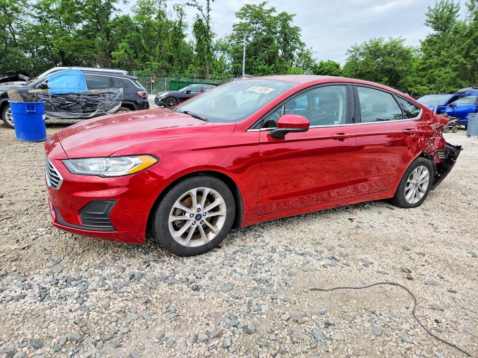 Photo 1 from auction – 2020 FORD FUSION with VIN 3FA6P0HDXLR228076