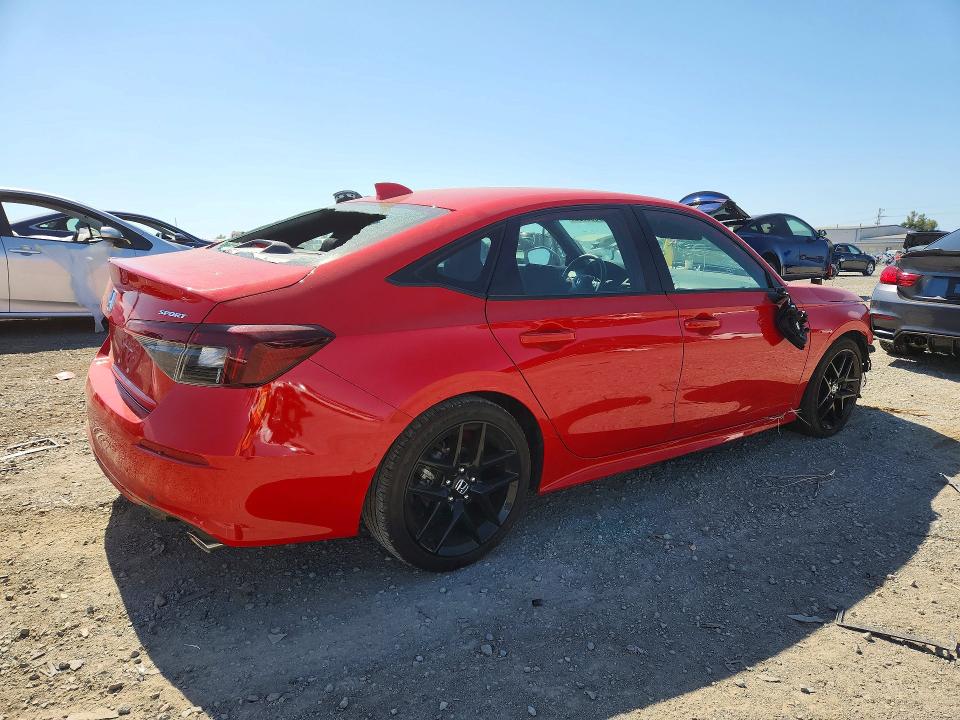 Photo 3 from auction – 2025 HONDA CIVIC with VIN 2HGFE2F55SH560042