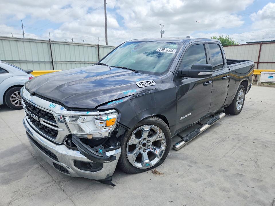 RAM 1500 2022 with VIN 1C6RREBT3NN195983 - Photo from auction