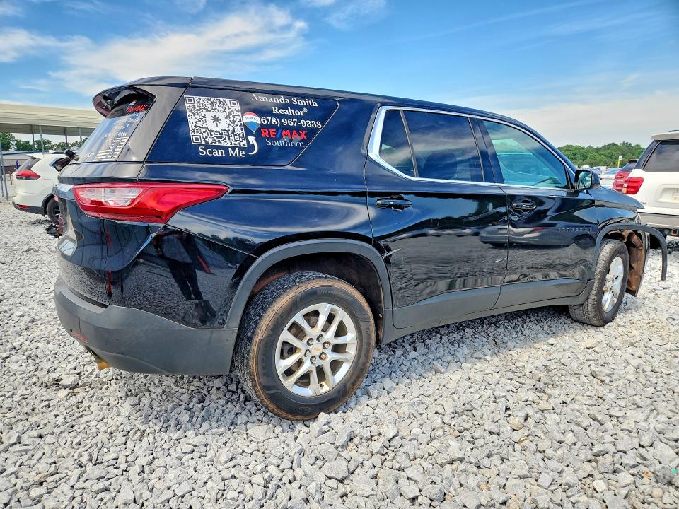 Photo 3 from auction – 2018 CHEVROLET TRAVERSE with VIN 1GNERFKW7JJ256901