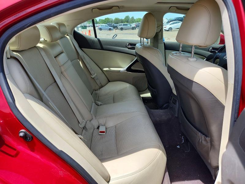 Photo 10 from auction – 2010 LEXUS IS with VIN JTHCF5C22A2033091