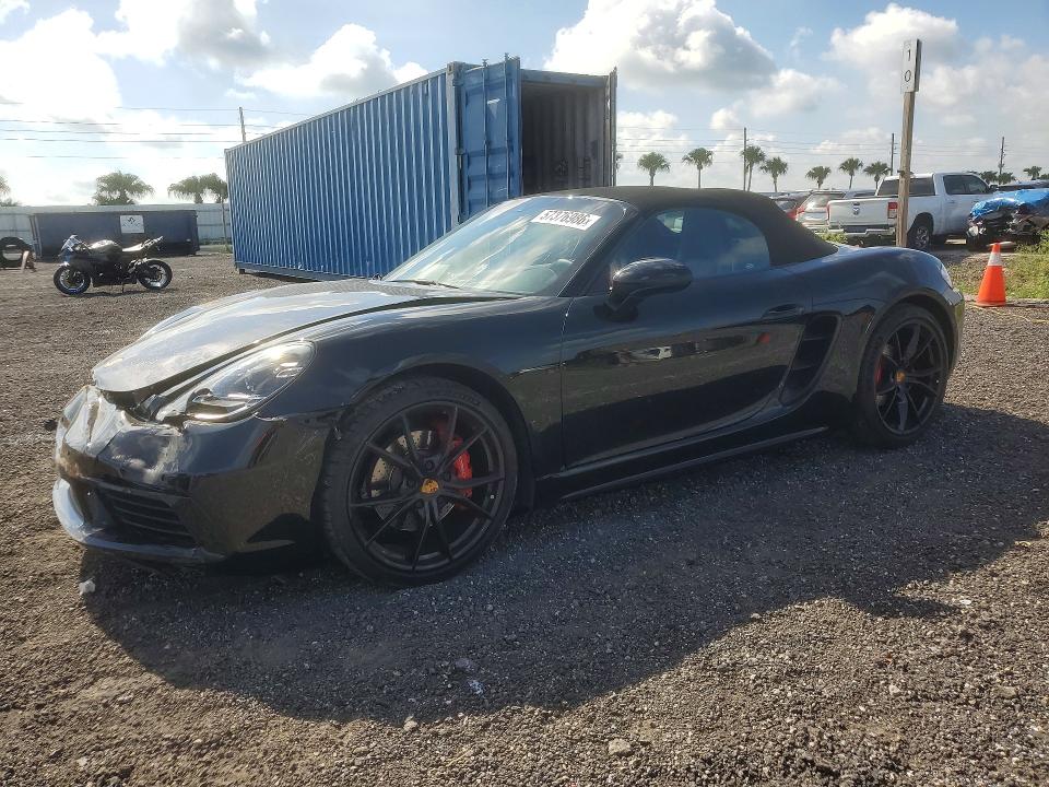 PORSCHE BOXSTER 2021 with VIN WP0CB2A84MS225121 - Photo from auction