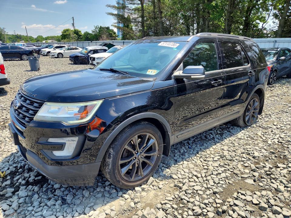 FORD EXPLORER 2017 with VIN 1FM5K8D88HGA40310 - Photo from auction