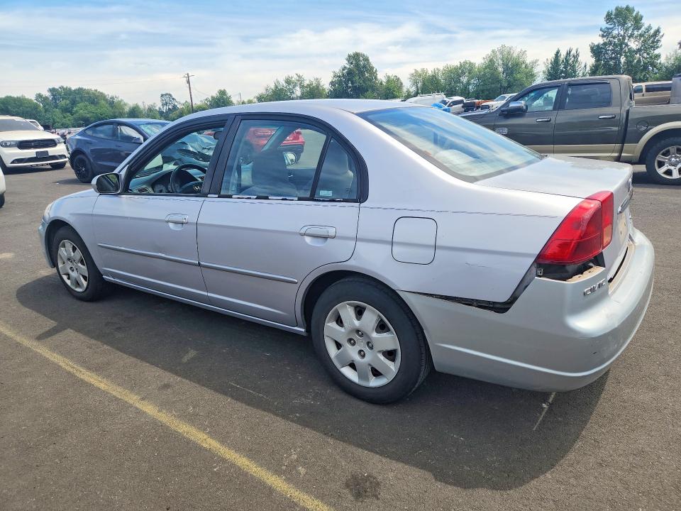 Photo 2 from auction – 2002 HONDA CIVIC with VIN 1HGES25732L036477