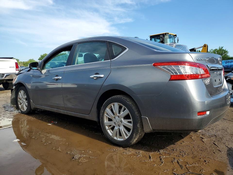 Photo 2 from auction – 2015 NISSAN SENTRA with VIN 3N1AB7AP5FY224207