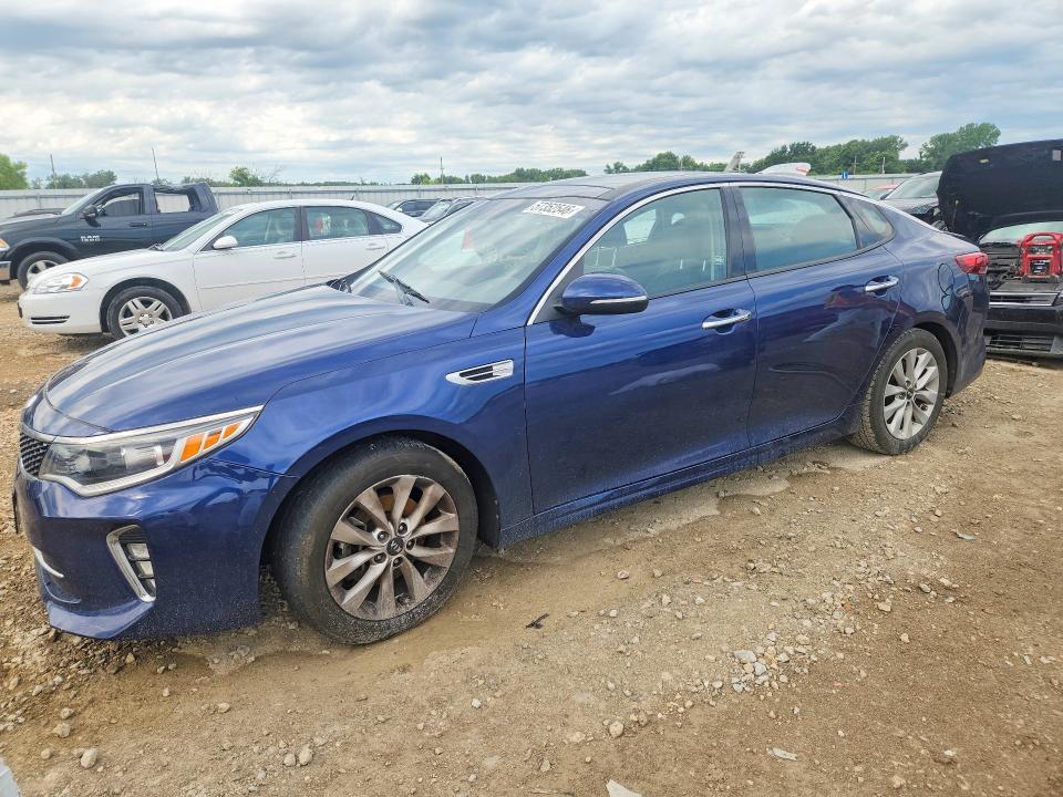 KIA OPTIMA 2018 with VIN 5XXGT4L32JG237284 - Photo from auction