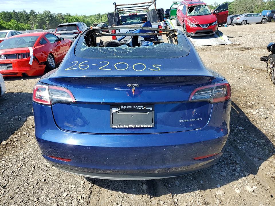 Photo 6 from auction – 2021 TESLA MODEL 3 with VIN 5YJ3E1EB4MF858190
