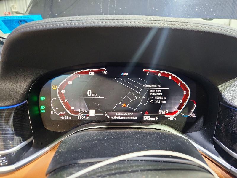 Photo 9 from auction – 2020 BMW 740 with VIN WBA7T4C00LCD27087