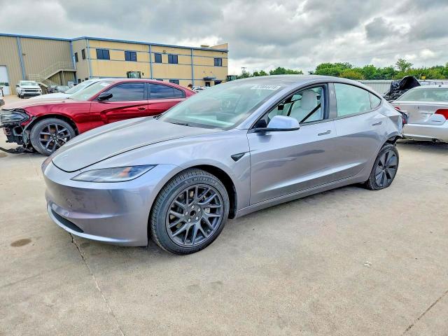 TESLA MODEL 3 2025 with VIN 5YJ3E1EA5SF904274 - Photo from auction