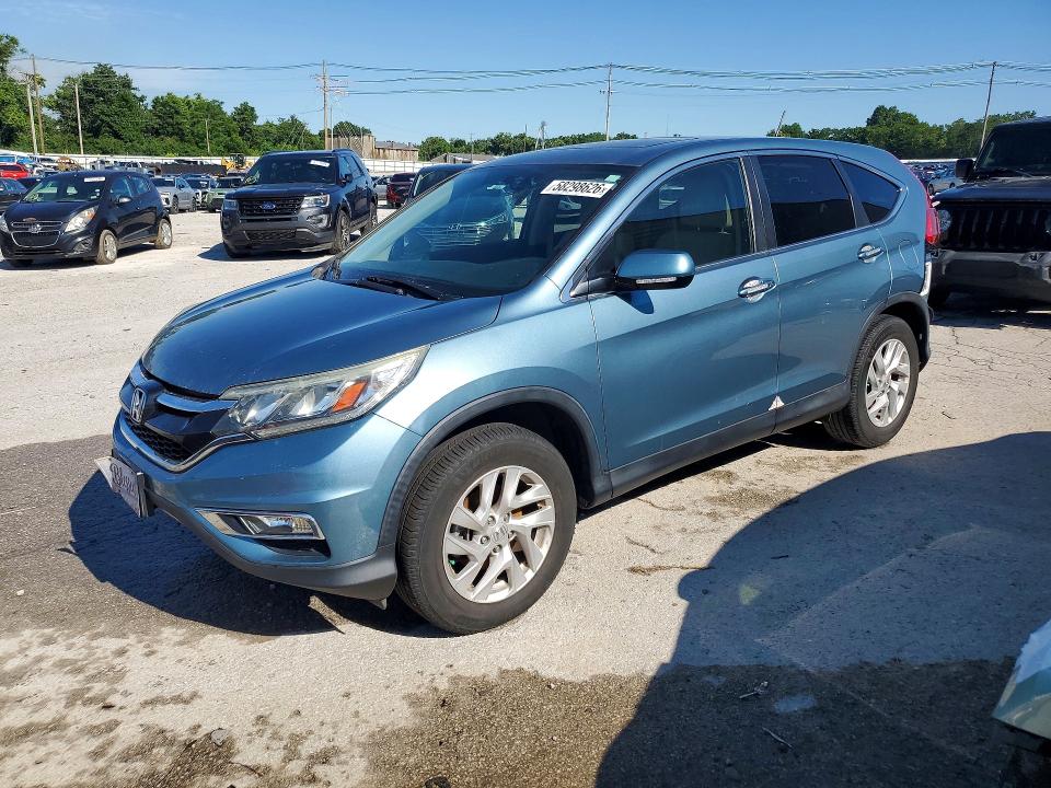 HONDA CR-V 2015 with VIN 2HKRM3H52FH547766 - Photo from auction