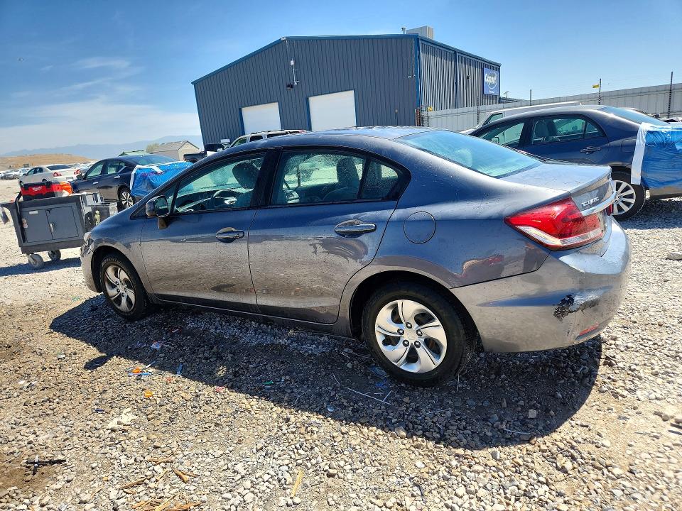 Photo 2 from auction – 2013 HONDA CIVIC with VIN 19XFB2F52DE260190