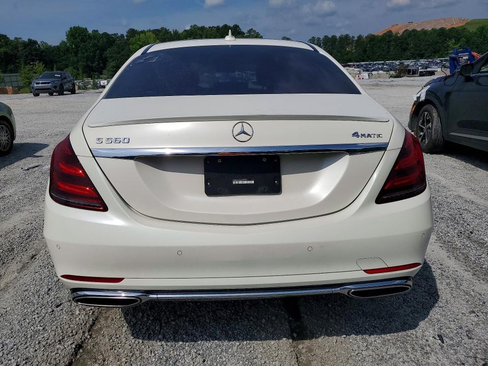Photo 6 from auction – 2019 MERCEDES-BENZ S with VIN WDDUG8GBXKA490467