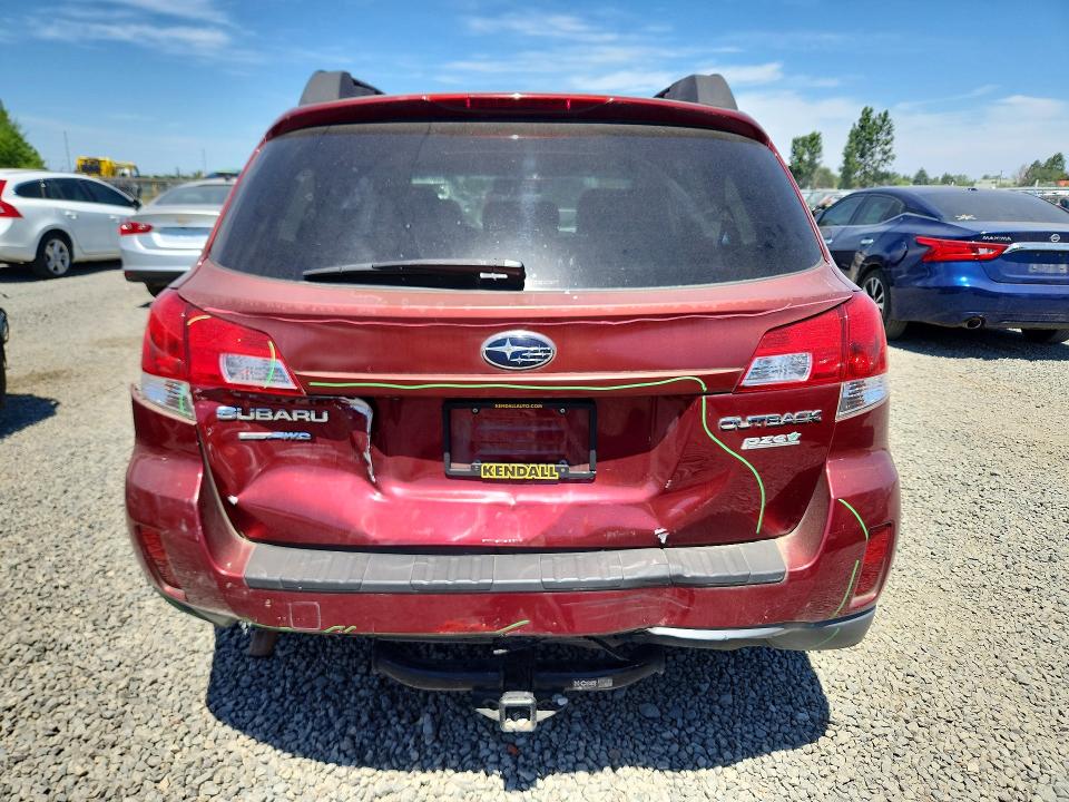 Photo 6 from auction – 2011 SUBARU OUTBACK with VIN 4S4BRBGC5B3416892