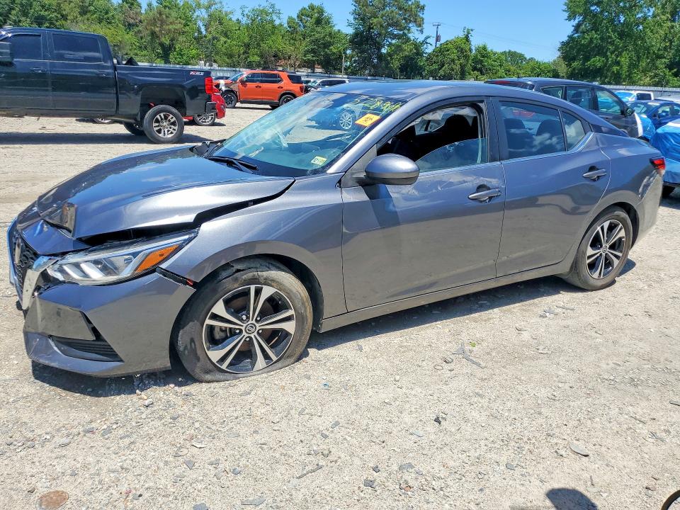 NISSAN SENTRA 2023 with VIN 3N1AB8CV1PY290899 - Photo from auction