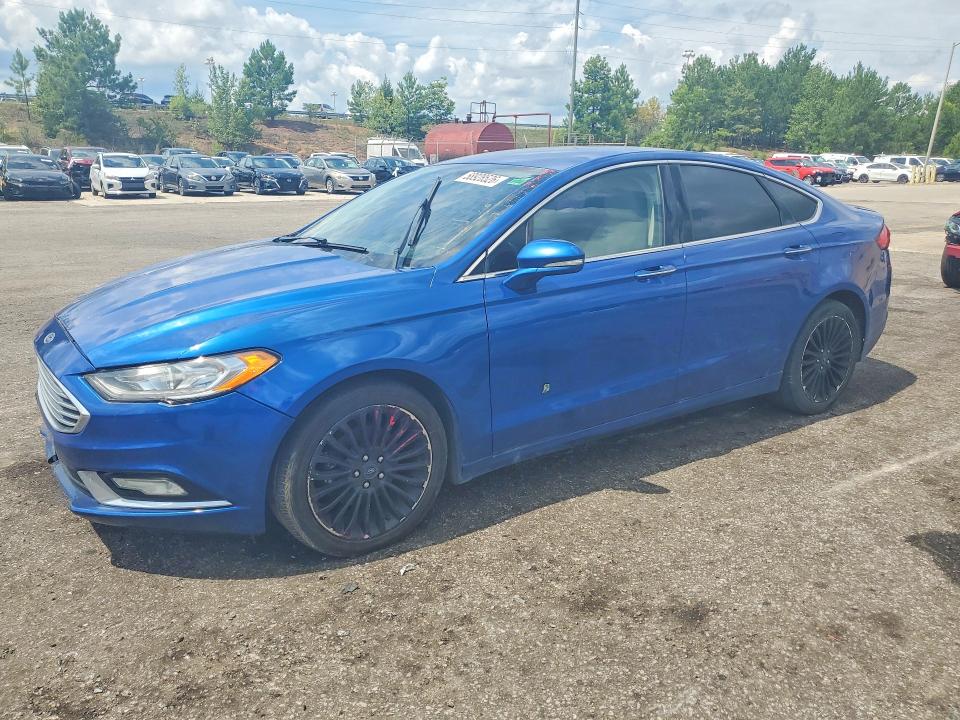 FORD FUSION 2018 with VIN 3FA6P0RU4JR247301 - Photo from auction