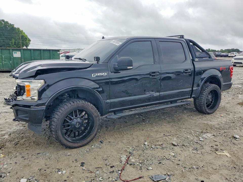 FORD F150 2018 with VIN 1FTEW1E52JKF91078 - Photo from auction