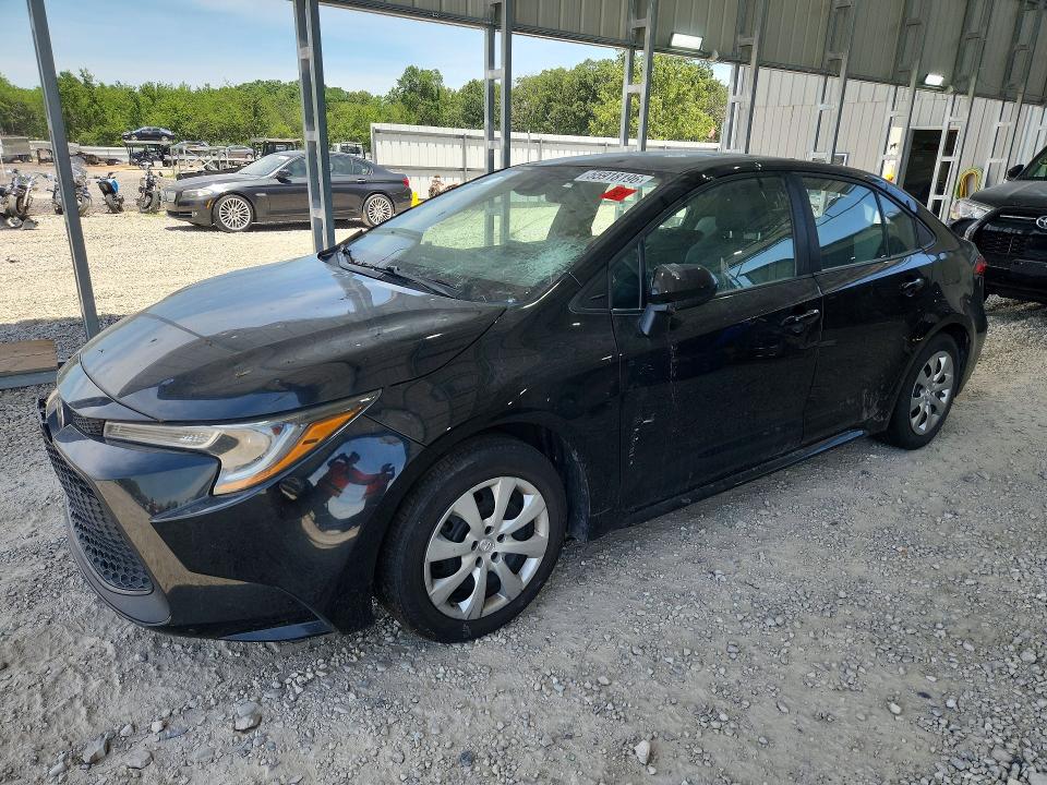 TOYOTA COROLLA 2022 with VIN 5YFEPMAE2NP330075 - Photo from auction