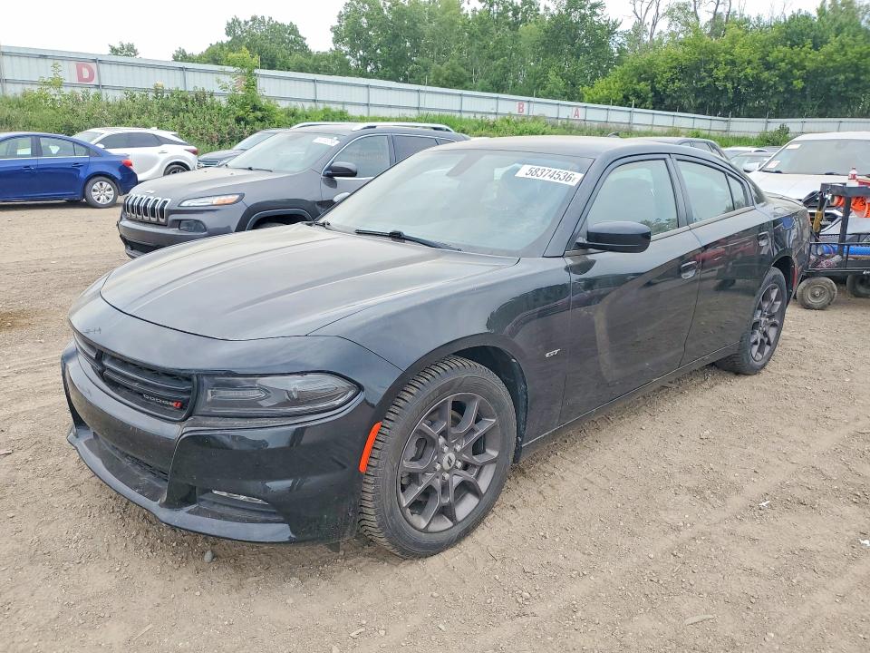 DODGE CHARGER 2018 with VIN 2C3CDXJG3JH263705 - Photo from auction