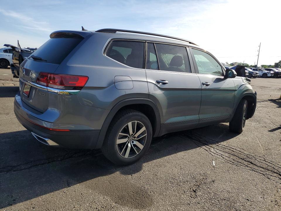 Photo 3 from auction – 2021 VOLKSWAGEN ATLAS with VIN 1V2LP2CA6MC507979