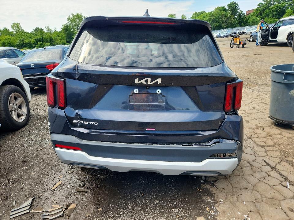 Photo 6 from auction – 2025 KIA SORENTO with VIN 5XYRG4JC3SG367409