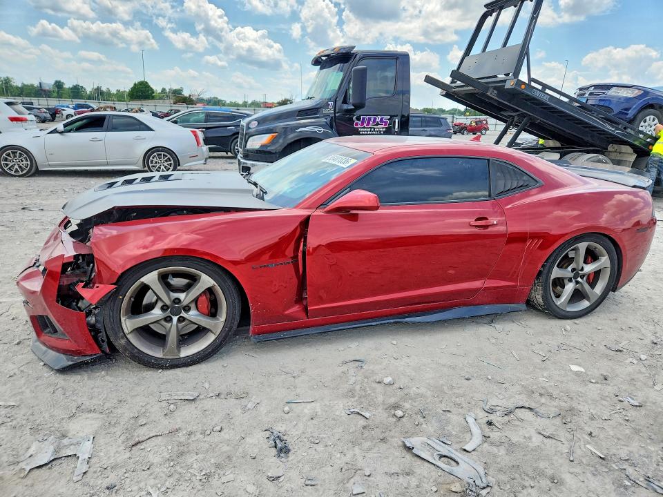 CHEVROLET CAMARO 2015 with VIN 2G1FK1EJ2F9265604 - Photo from auction