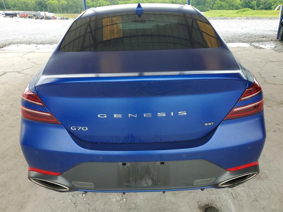 Photo 6 from auction – 2025 GENESIS G70 with VIN KMTG54SE2SU147143