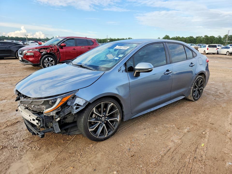 TOYOTA COROLLA 2021 with VIN JTDS4MCE0MJ063319 - Photo from auction