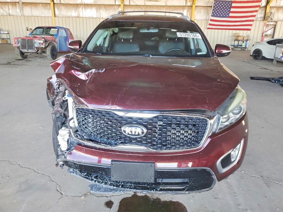 Photo 5 from auction – 2017 KIA SORENTO with VIN 5XYPH4A13HG280752