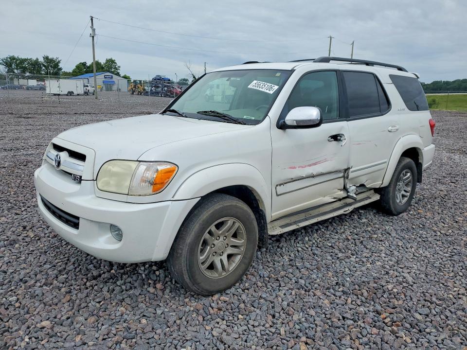 TOYOTA SEQUOIA 2007 with VIN 5TDBT48A17S282208 - Photo from auction