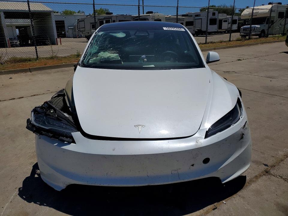Photo 5 from auction – 2024 TESLA MODEL 3 with VIN 5YJ3E1EA3RF784856