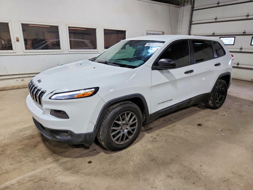 Photo 1 from auction – 2017 JEEP CHEROKEE with VIN 1C4PJLAB8HW660521