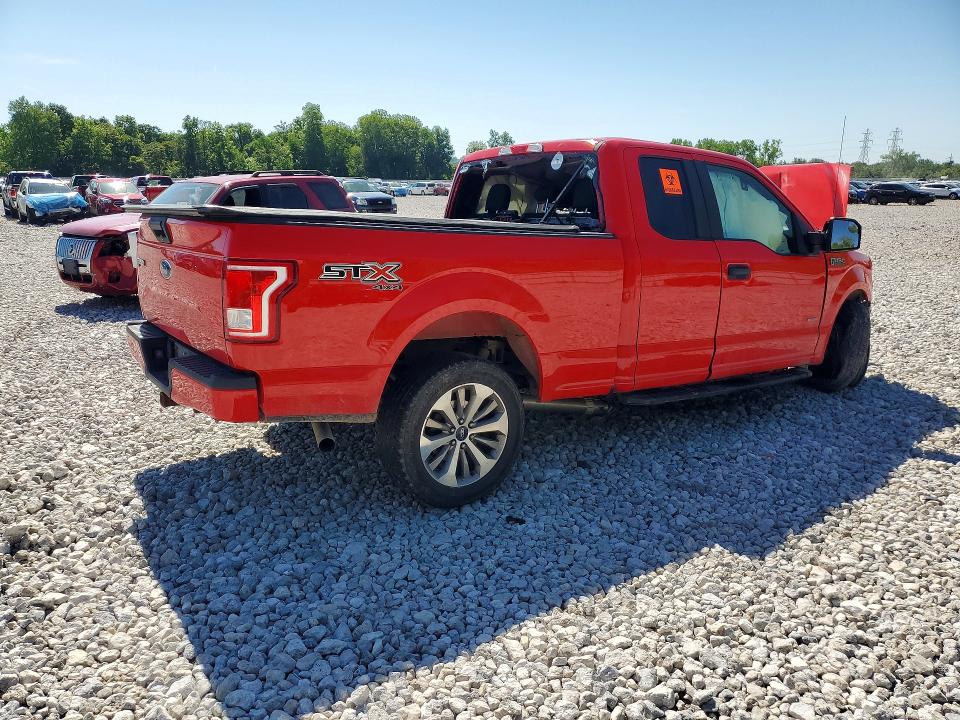 Photo 3 from auction – 2017 FORD F150 with VIN 1FTEX1EP9HKE03150