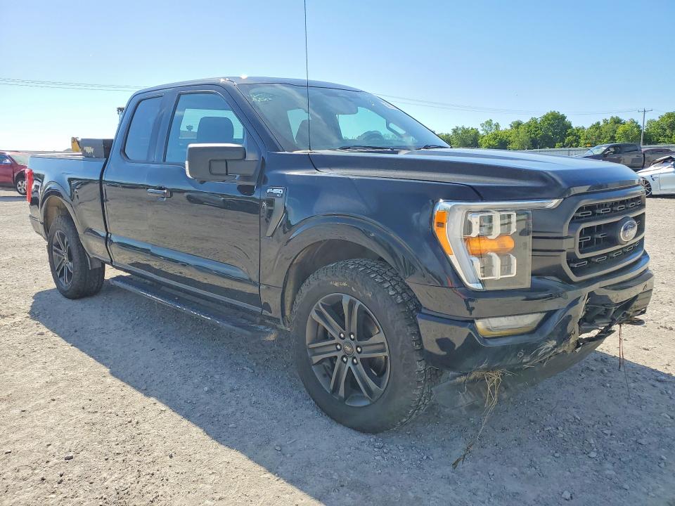 Photo 4 from auction – 2021 FORD F150 with VIN 1FTEX1EP8MFA67526